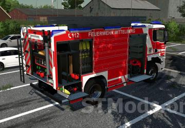 Ziegler TLF4000 MAN TGM TG3 version 1.1.0.0 for Farming Simulator 2022