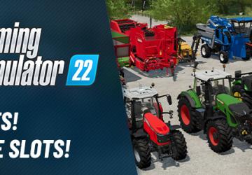 More Console Slots for FS 22