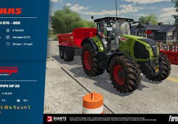 Fact Sheet Collection: New Equipment in Farming Simulator 2022