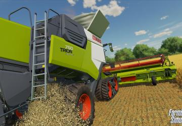 New CLAAS TRION in Farming Simulator 2022
