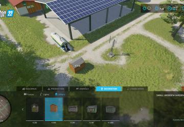 Construction Mode in Farming Simulator 22