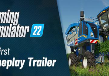 First Gameplay Trailer Farming Simulator 22