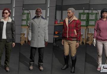 Character Editor in Farming Simulator 22