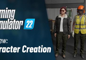 Character Editor in Farming Simulator 22