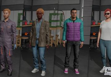Character Editor in Farming Simulator 22