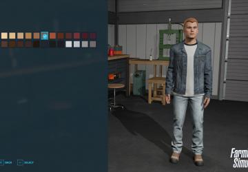 Character Editor in Farming Simulator 22