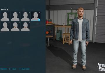 Character Editor in Farming Simulator 22