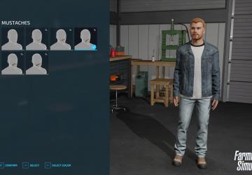 Character Editor in Farming Simulator 22
