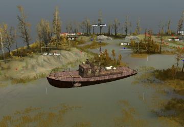 Ships from Call of Pripyat version 1.0 for Spintires: MudRunner (v18.10.18)