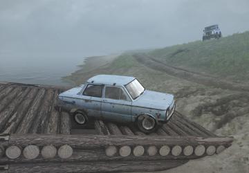 New Bridge by mixail7 version 1.0 for Spintires: MudRunner (vv14.08.19)