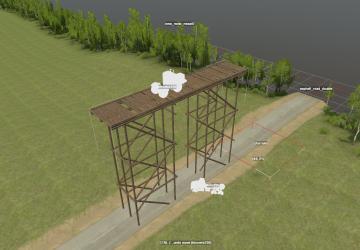 New Bridge by mixail7 version 1.0 for Spintires: MudRunner (vv14.08.19)
