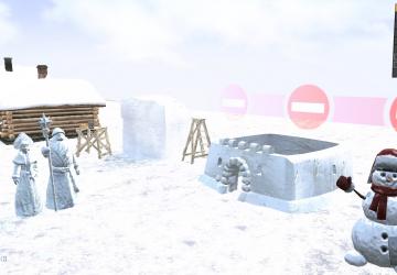 Winter Map Objects version 1 for Spintires: MudRunner (v10.06.19)