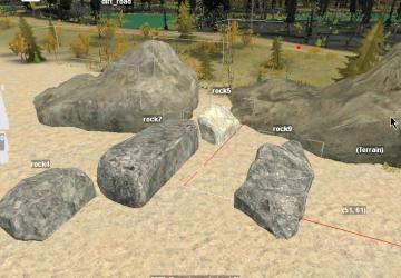 Objects Stones version 1.0 for Spintires: MudRunner (v18.10.18)