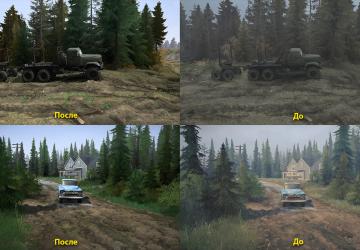 Lossless Realistic Graphics version 2.5 for Spintires: MudRunner (v22.03.19)
