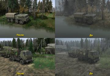 Lossless Realistic Graphics version 2.5 for Spintires: MudRunner (v22.03.19)