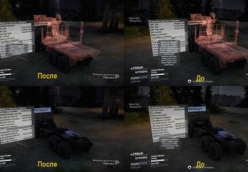 Simplified Garage Menu and 4GB Patch version 1.1 for Spintires: MudRunner (v14.08.19)