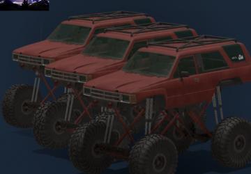 1986 Toyota 4-Runner Crawler version 1.0 for Spintires: MudRunner (v10.06.19)