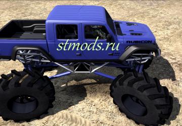 2020 Jeep Gladiator Mega version 1.0 for Spintires: MudRunner (v22.03.19)