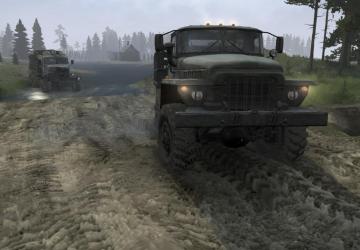 4 Maps from the Old Version of SpinTires version 1 for Spintires: MudRunner (v28.09.22)