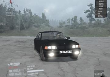 BMW 750LI E38 version 2.26. for Spintires: MudRunner (v25.02.21)