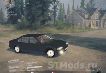BMW 750LI E38 version 2.26. for Spintires: MudRunner (v25.02.21)
