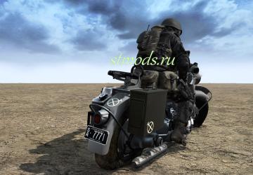 BMW R-75 Driver Hunk version 1.0 for Spintires: MudRunner (v22.03.19)
