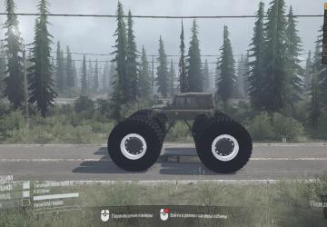 Big Wheels - Monster UAZ 469 version 1.0 for Spintires: MudRunner (v10.06.19)