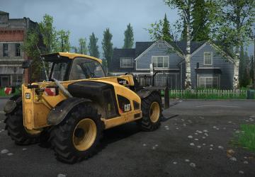 CAT TH357 version 1.0 for Spintires: MudRunner (v14.08.19)