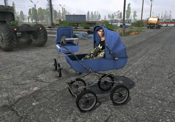 Baby Stroller version 06.02.22 for Spintires: MudRunner (v25.02.21)