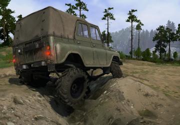 Improvement of Default UAZ 469 and 3151 version 1.0 for Spintires: MudRunner (v07.08.19)
