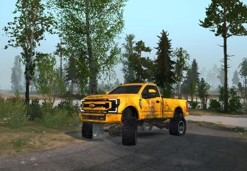 F-350 2021 Trail version 1 for Spintires: MudRunner (v25.02.21)