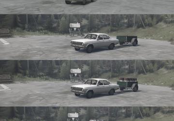 GAZ-24 1967–1977 version 1.1 for Spintires: MudRunner (v22.03.19)