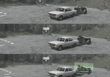 GAZ-24 1967–1977 version 1.1 for Spintires: MudRunner (v22.03.19)