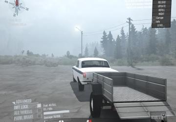 GAZ-24 Volga Aeroflot version 02 for Spintires: MudRunner (v25.02.21)