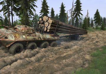 GAZ-5923 (BTR-90) version 14.12.21 for Spintires: MudRunner (v25.02.21)
