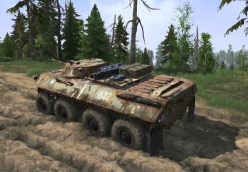 GAZ-5923 (BTR-90) version 14.12.21 for Spintires: MudRunner (v25.02.21)