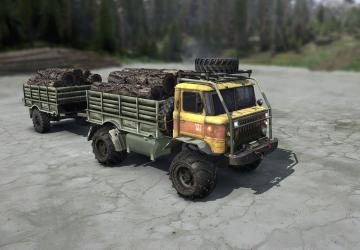 GAZ-66 [Shishiga] version 12.06.19 for Spintires: MudRunner (v22.03.19)