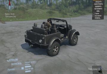 GAZ-69 Tuning 2020 for Spintires: MudRunner (v10.06.19)