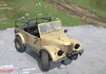 GAZ-69a and GAZ-69b version 10.06.19 for Spintires: MudRunner (v10.06.19)