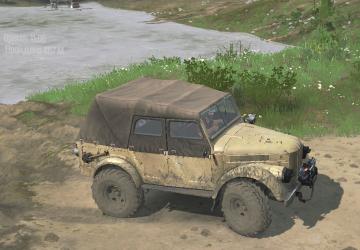 GAZ-69a and GAZ-69b version 10.06.19 for Spintires: MudRunner (v10.06.19)