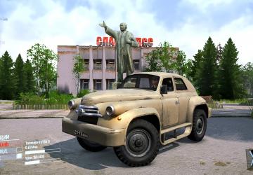 GAZ M-72 (Modified) + 4 Colors version 1 for Spintires: MudRunner (v07.08.19)