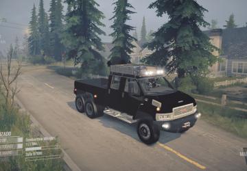 Gmc 4500 6x6 version v1 for Spintires: MudRunner (v10.06.19)