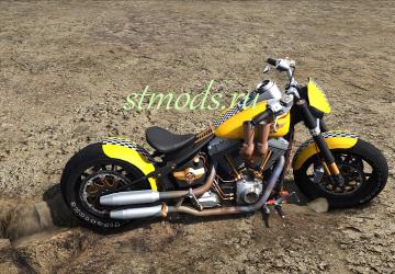 Harley Davidson Fat Boy version 1.0 for Spintires: MudRunner (v22.03.19)