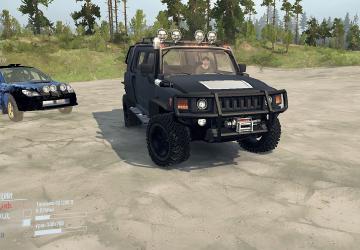Hummer H3 version 1.1 for Spintires: MudRunner (v10.06.19)