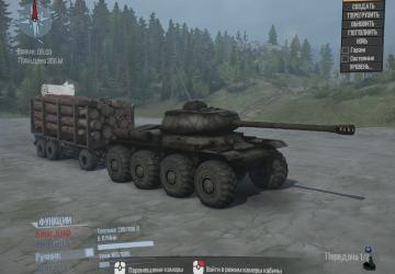 IS-2 on Wheels for Spintires: MudRunner (v25.02.21)