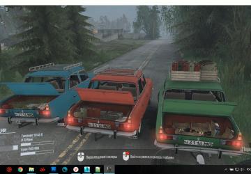 IZH-412 version 29.12.19 for Spintires: MudRunner (v10.06.19)