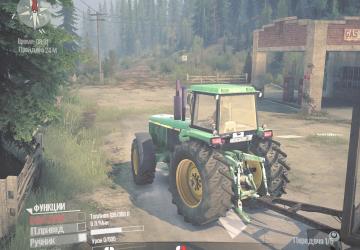 John Deere 4755 version 1.0 for Spintires: MudRunner (v10.06.19)