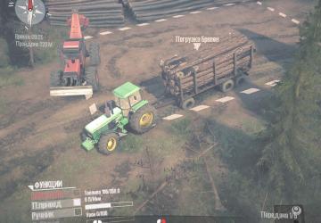 John Deere 4755 version 1.0 for Spintires: MudRunner (v10.06.19)
