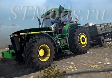 John Deere 8400 version 1.0 for Spintires: MudRunner (v14.08.19)