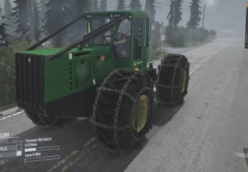 John Deere Skidder version 1.1 for Spintires: MudRunner (v10.06.19)